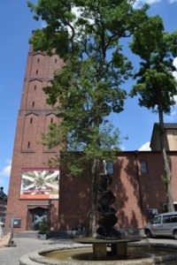 Weberbrunnen an St. Johann-Baptist